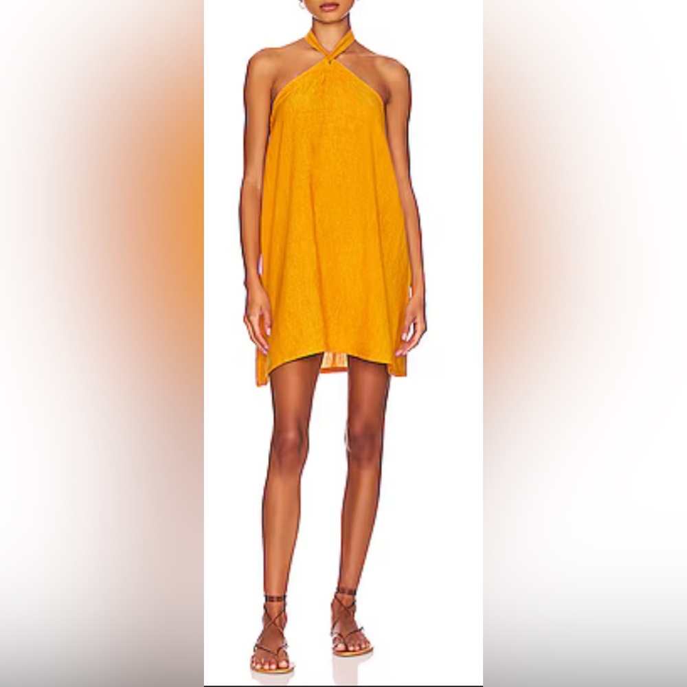 Anna Nata Blair Dress in Ginger Gold